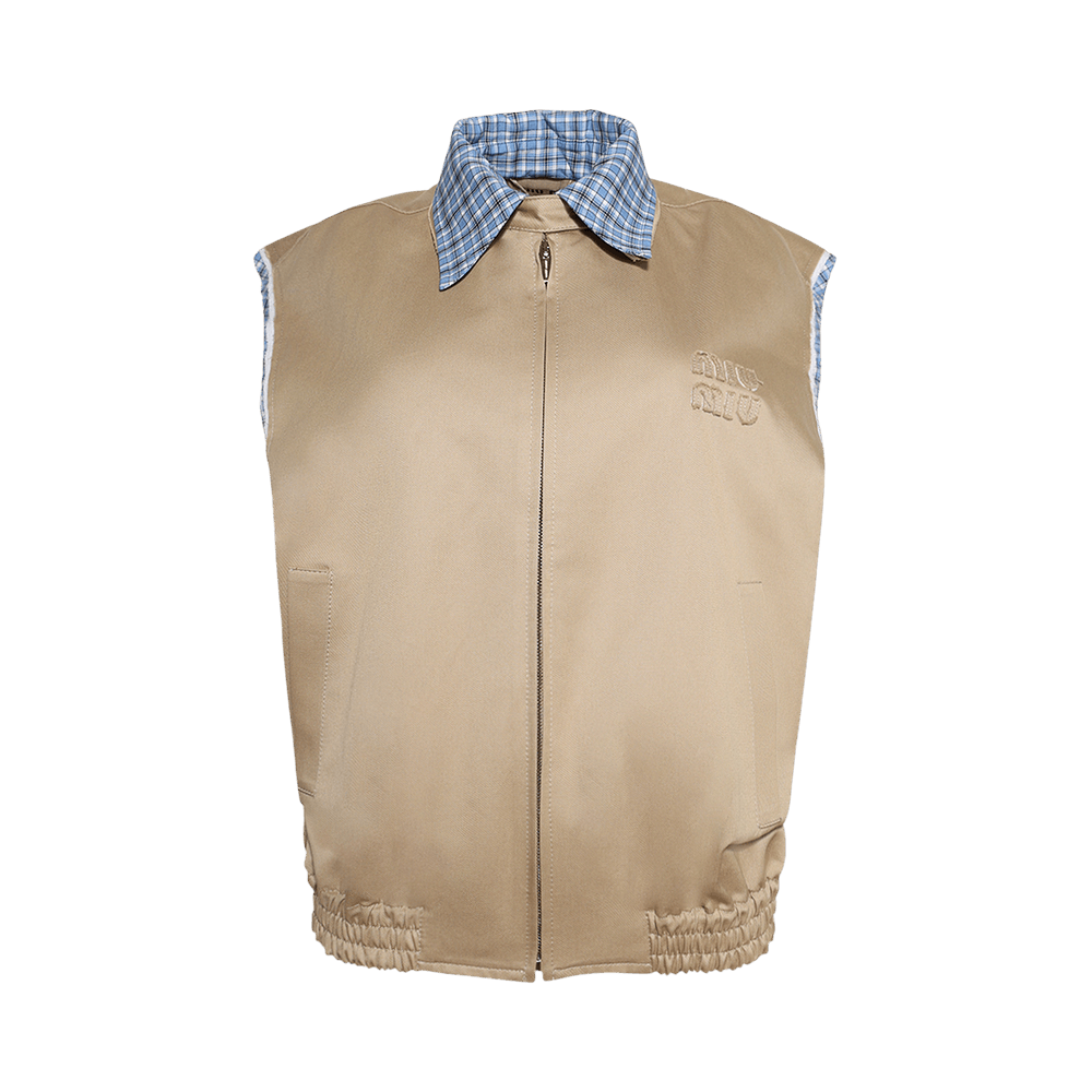 MiuMiu Cord Chino コード チノ ベスト サイズS Buy Miu Miu Chino Vest 'Cord' - ML1187 1UPX F0065 | GOAT