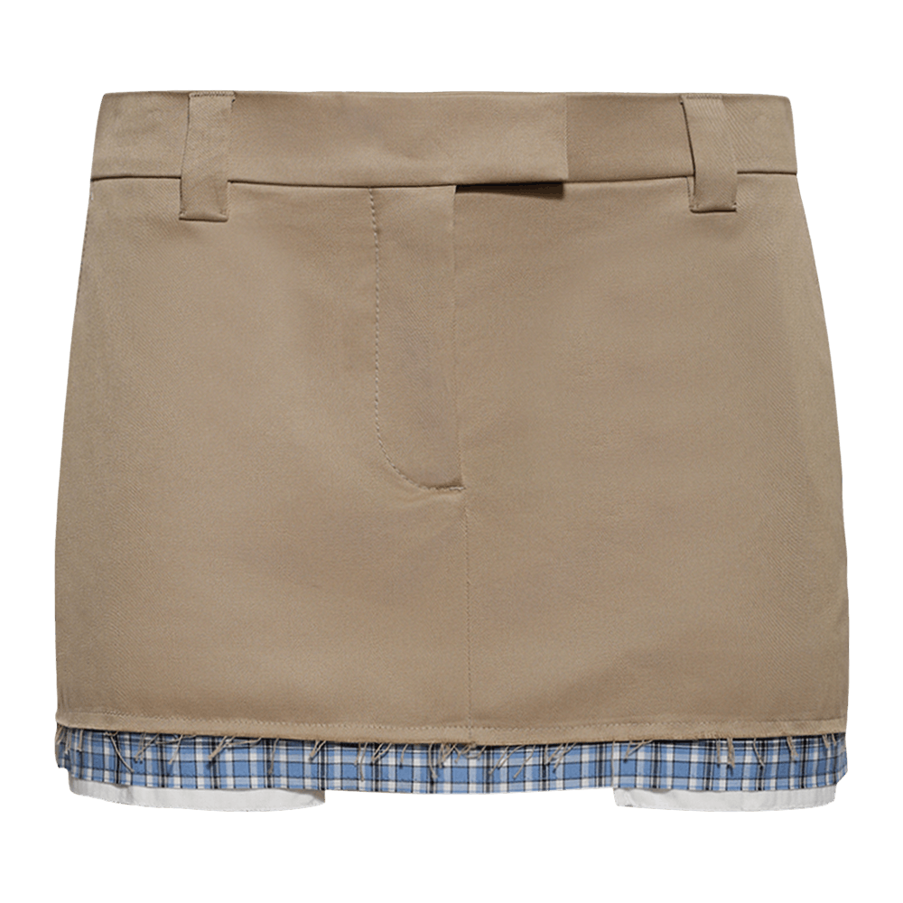 Buy Miu Miu Chino Mini Skirt 'Cord' - MG2383 1UPX F0065 | GOAT