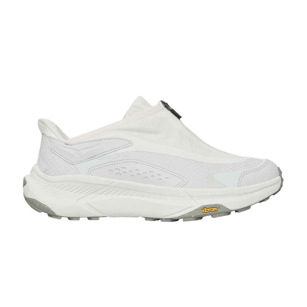 Hoka Project Transport White Cosmic Grey