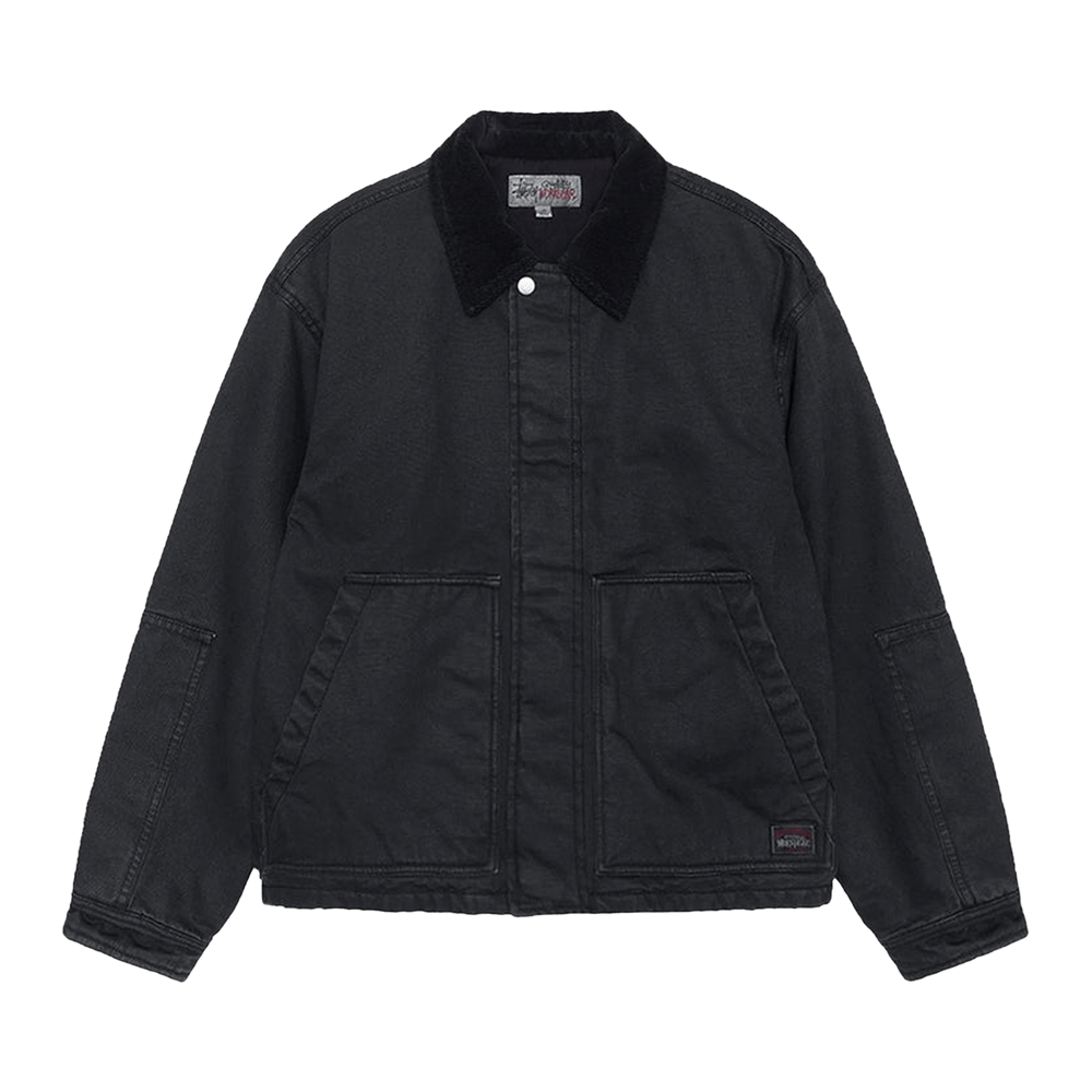 Buy Stussy Workgear Jacket 'Black' - 115785 BLAC | GOAT SA