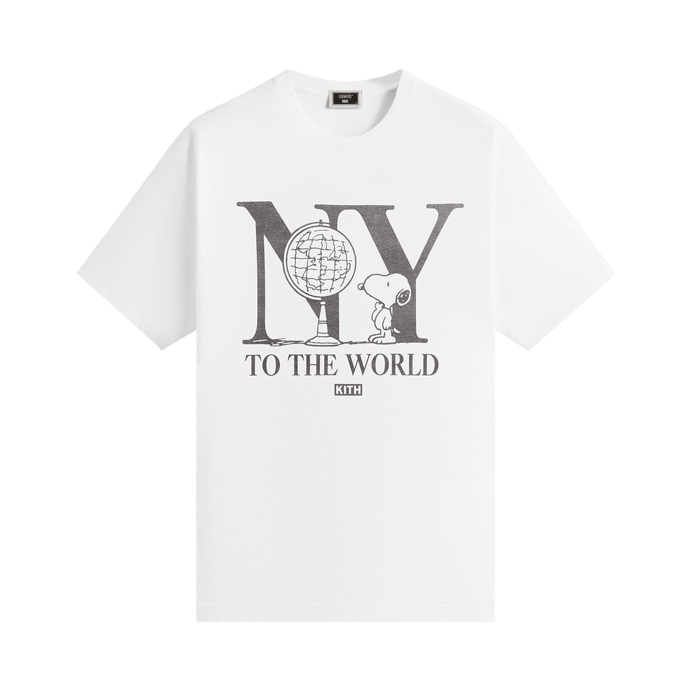 Buy Kith For Peanuts New York To The World Vintage Tee 'White