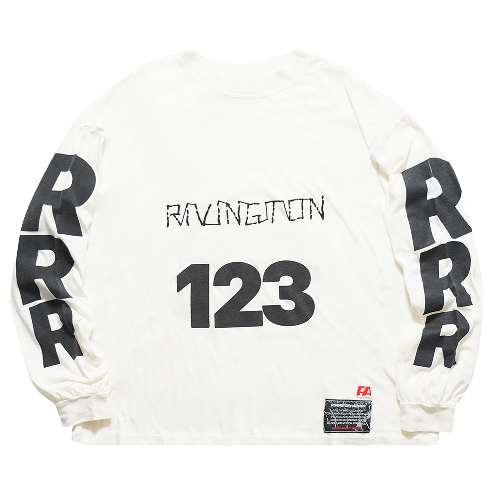 Buy RIVINGTON roi Rebis Uso 123 Garden Long-Sleeve Tee 'Max White