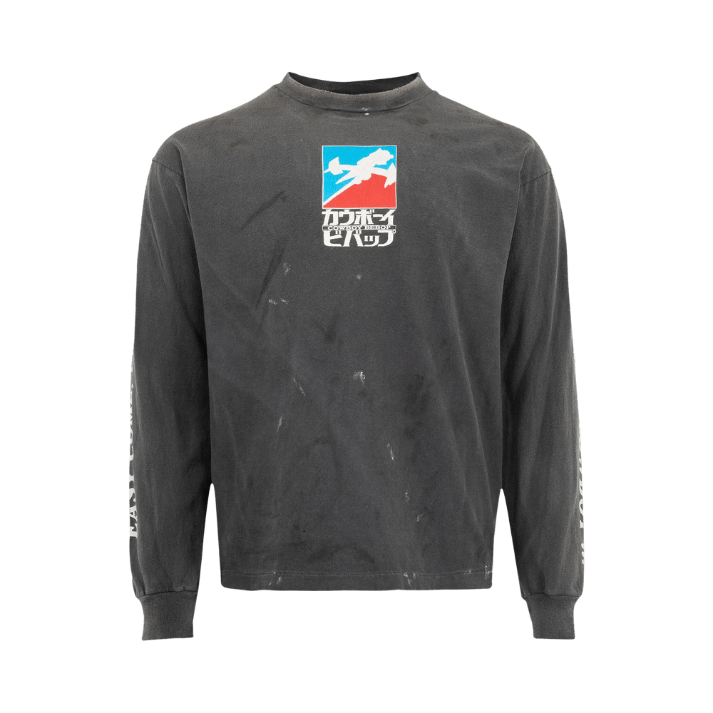 SAINT Mxxxxxx CB LS TEE EASY COME コラボ スウェット BLK CB_LS TEE / EASY COME / BLACK - SAINT MXXXXXX (セント