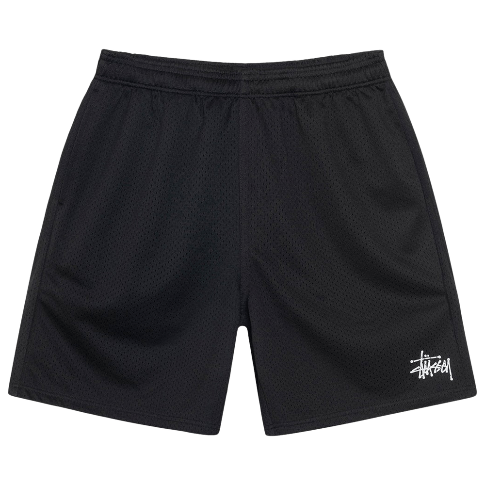 Buy Stussy Basic Mesh Short 'Black' - 112335 BLAC | GOAT