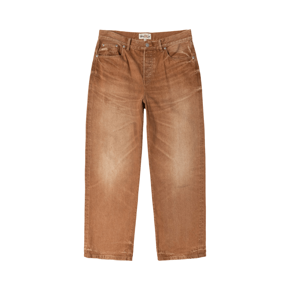 パンツ Stussy Big Ol' Jean Vintage Denim Brown Stussy Big Ol' Jean Vintage Denim Brown Price in India | Culture