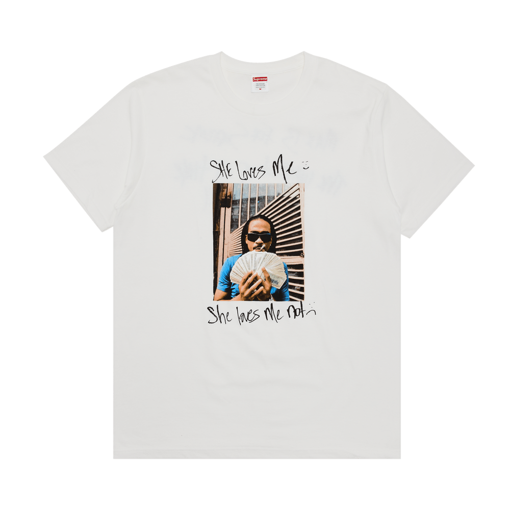 高感度ショップで2023年売れたブランド 'White' Tee B Max Supreme Buy - GOAT | WHITE SS25T21 トップス