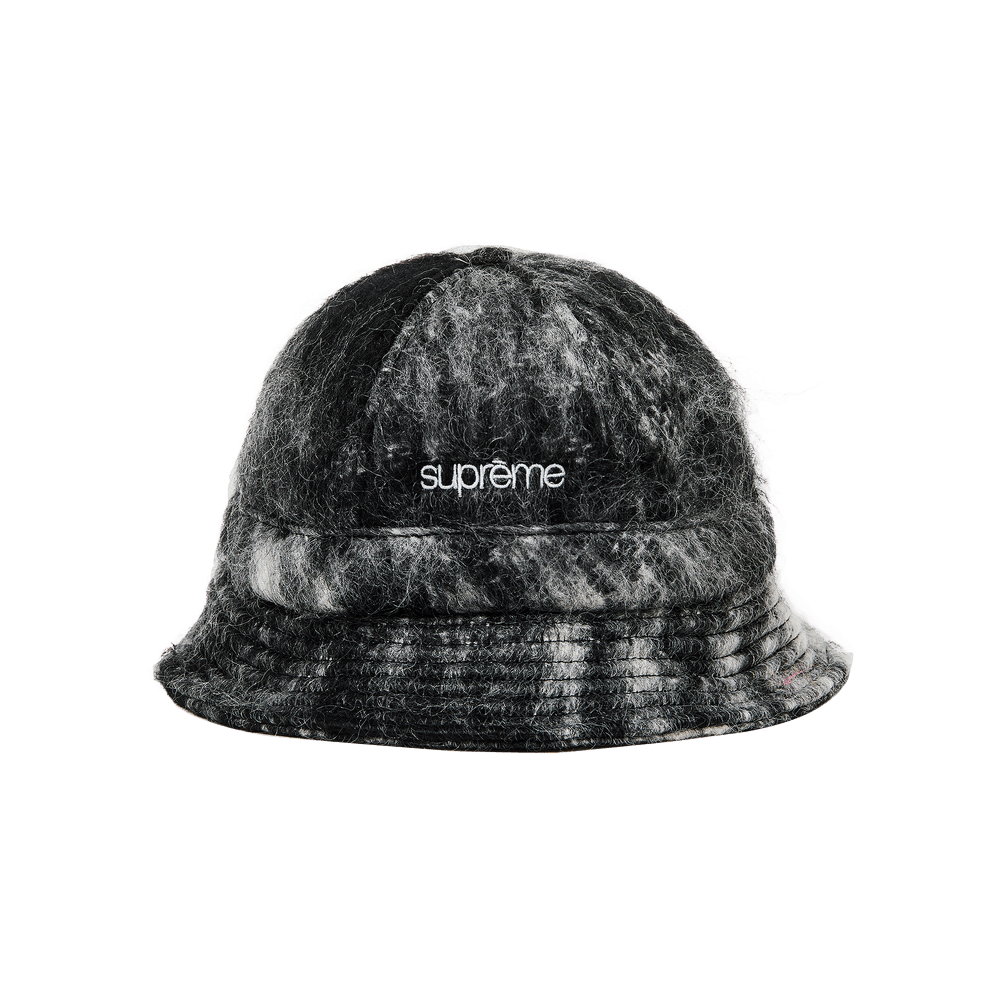 Buy Supreme Mohair Plaid Bell Hat 'Black' - SS25H83 BLACK | GOAT Buy Supreme Mohair Plaid Bell Hat 'Black' - SS25H83 BLACK | GOAT