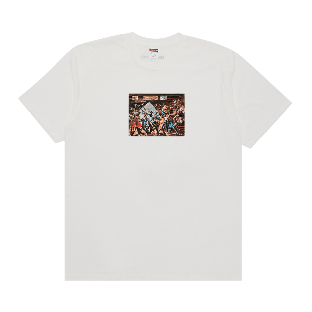 Buy Supreme x Ernie Barnes Tee 'White' - SS25T16 WHITE | GOAT