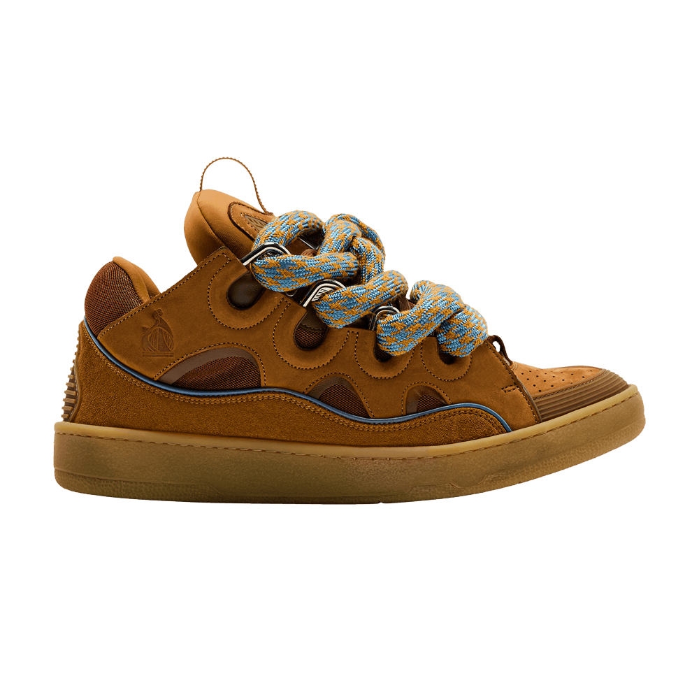 Buy Lanvin Curb Sneakers 'Snake Laces - Camel' - FM SKRK11 DRCO