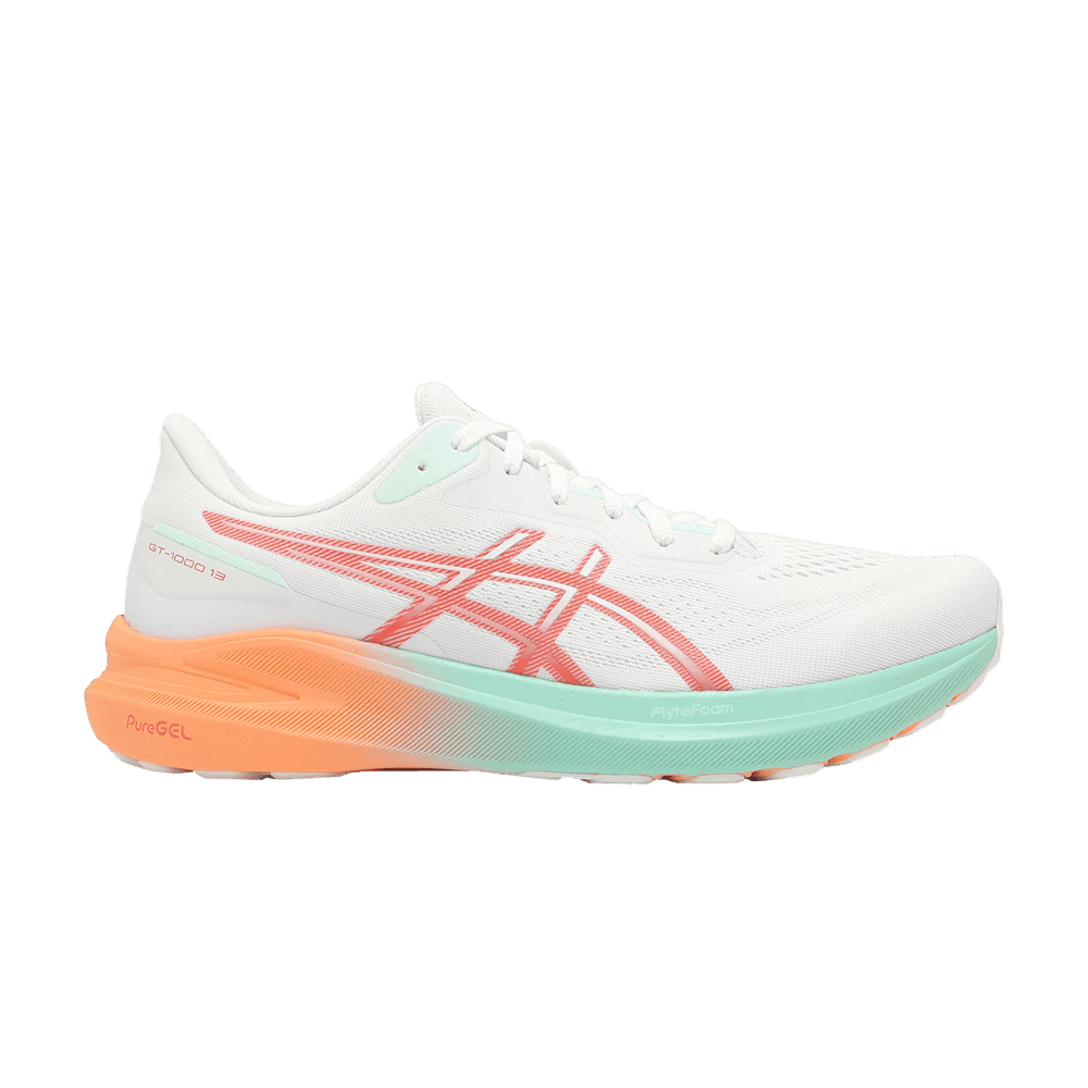 Asics GT 1000 13 White Coral Reef