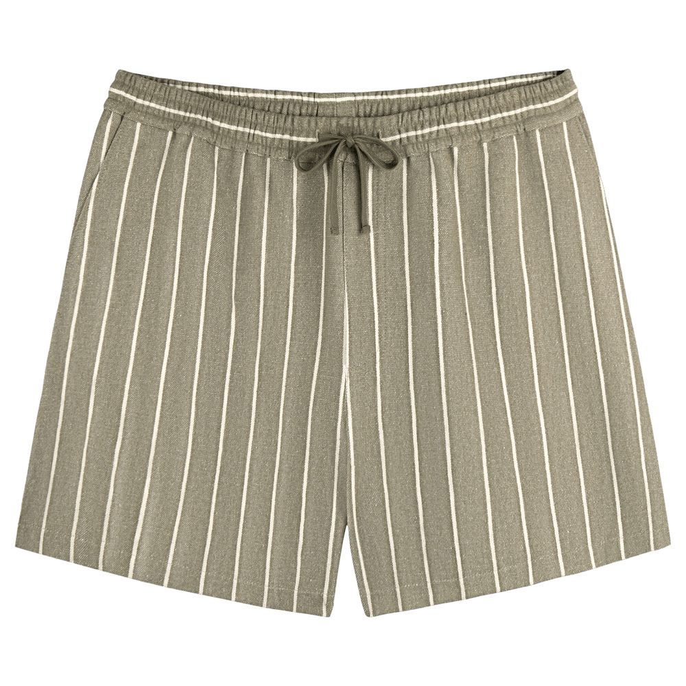 Buy Aimé Leon Dore Kalloni Striped Short 'Laurel Oak/White Stripe