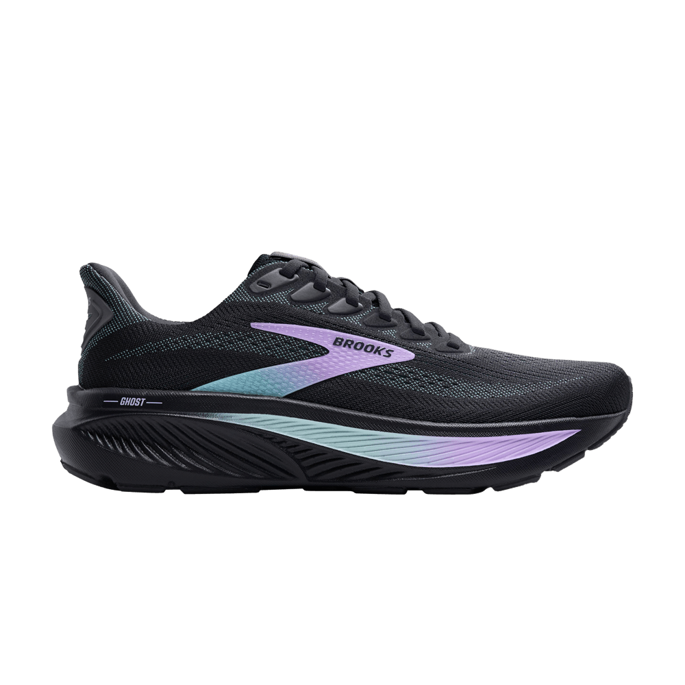 Brooks Wmns Ghost 17 'grey Clearwater Purple'