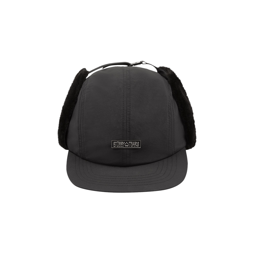 Buy Denim Tears x Stussy Elmer Earflap Cap 'Black' - 195292671233