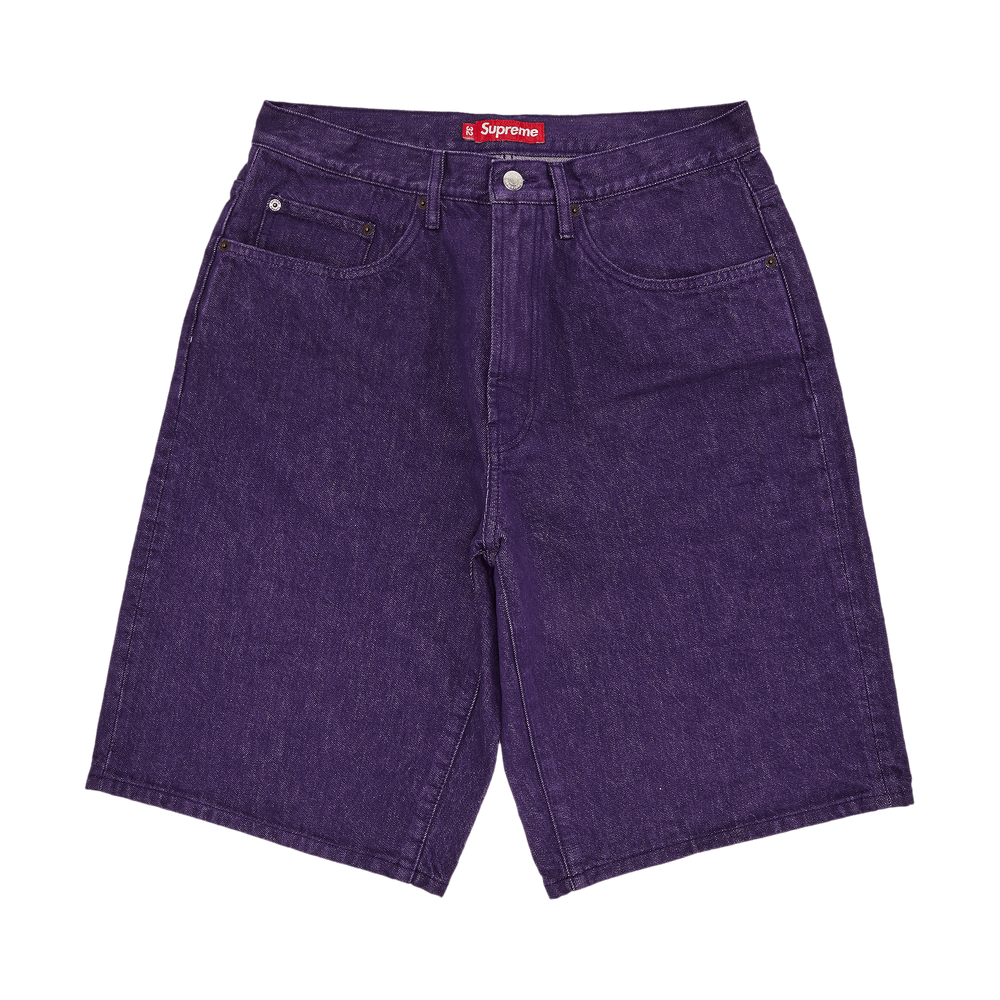 Buy Supreme Baggy Denim Short 'Purple' - SS25SH8 PURPLE
