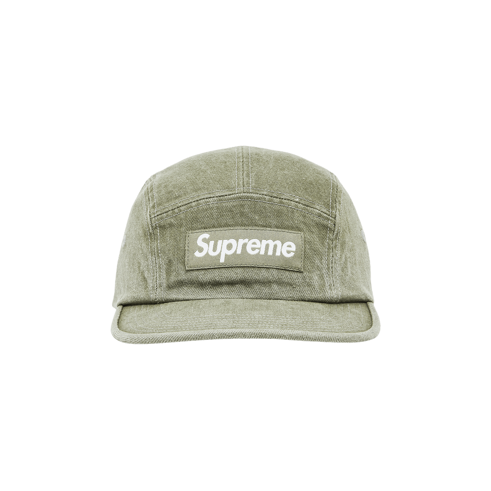 Buy Supreme Denim Camp Cap 'Olive' - SS25H59 OLIVE | GOAT