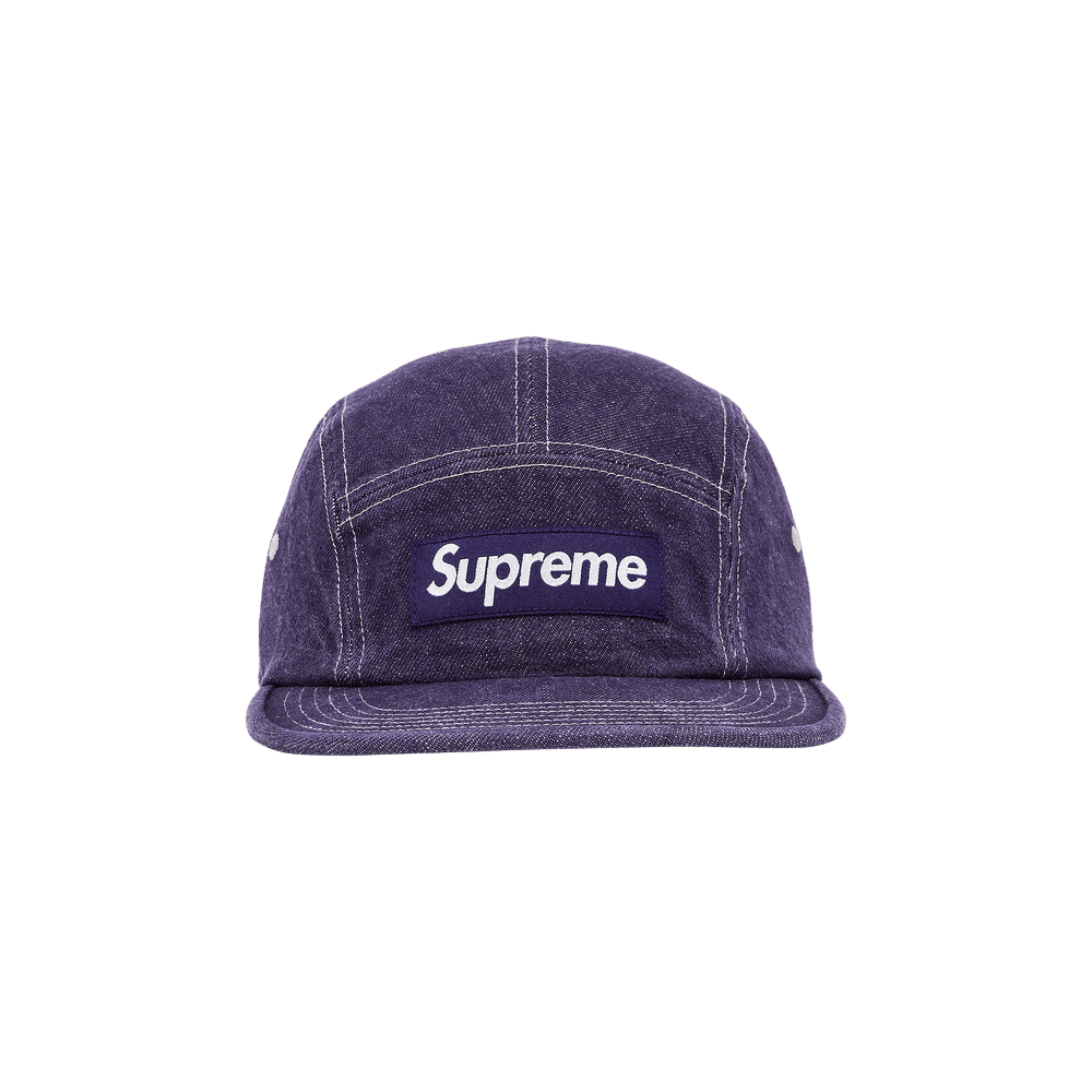 Buy Supreme Denim Camp Cap 'Purple' - SS25H59 PURPLE | GOAT