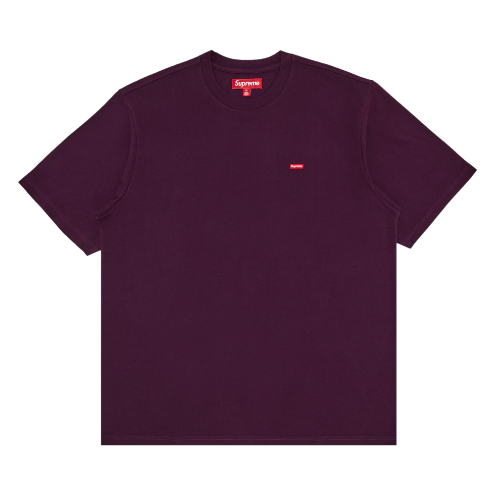 トップス Supreme Small Box Tee Purple Small Supreme Small Box Logo Medium Short Sleeve Tee Purple Size M