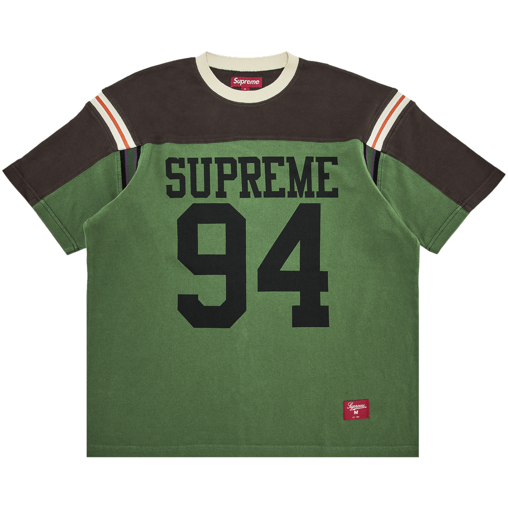 Buy Supreme Split Short-Sleeve Football Top 'Green