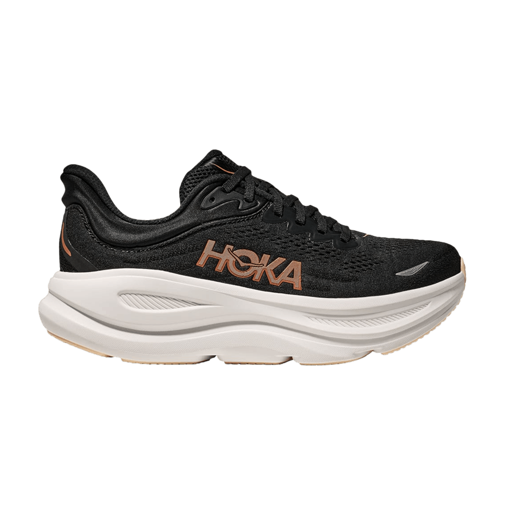 Hoka Wmns Bondi 9 'black Rose Gold'