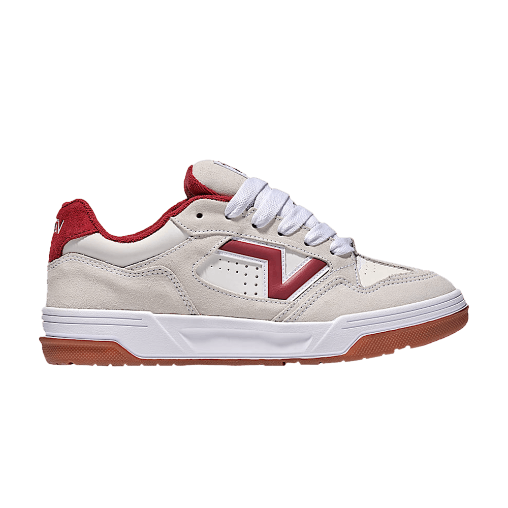 Vans Upland White Sun Dried Tomato Red