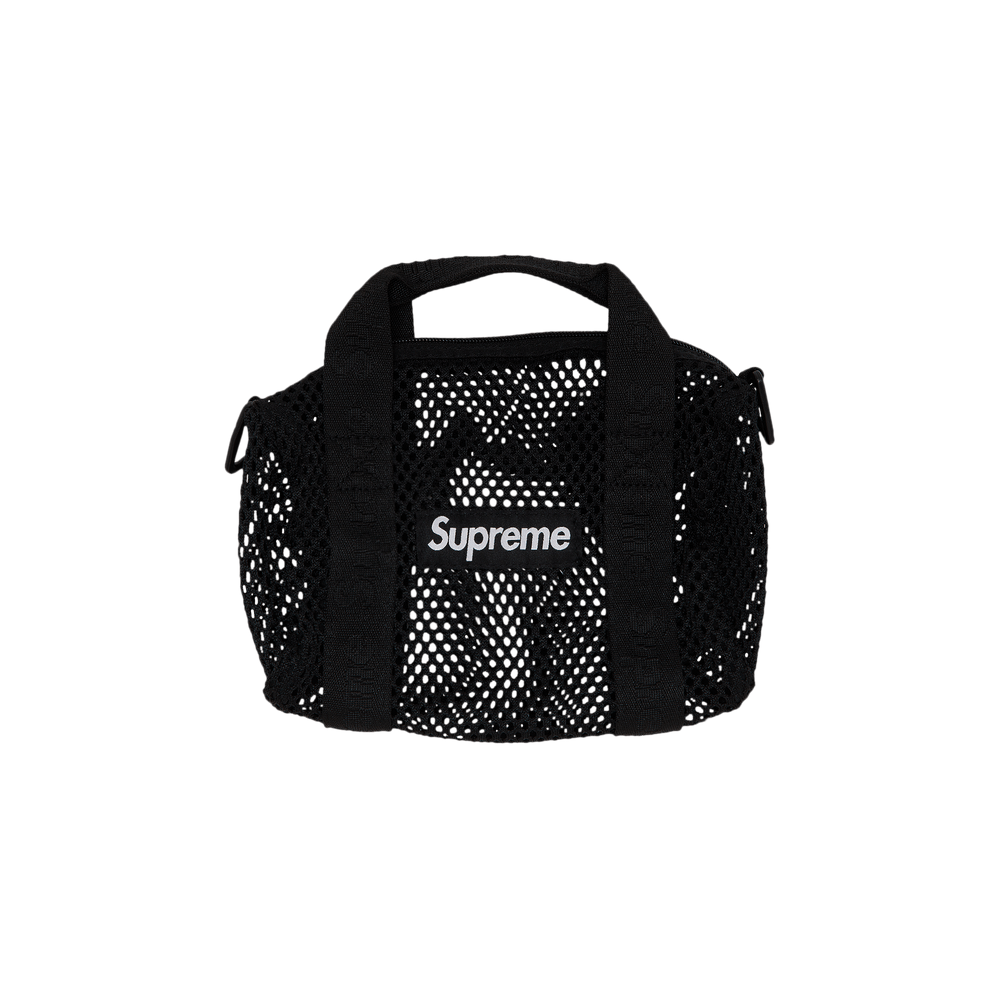 Buy Supreme Mesh Mini Duffle Bag 'Black' - SS25B31 BLACK | GOAT