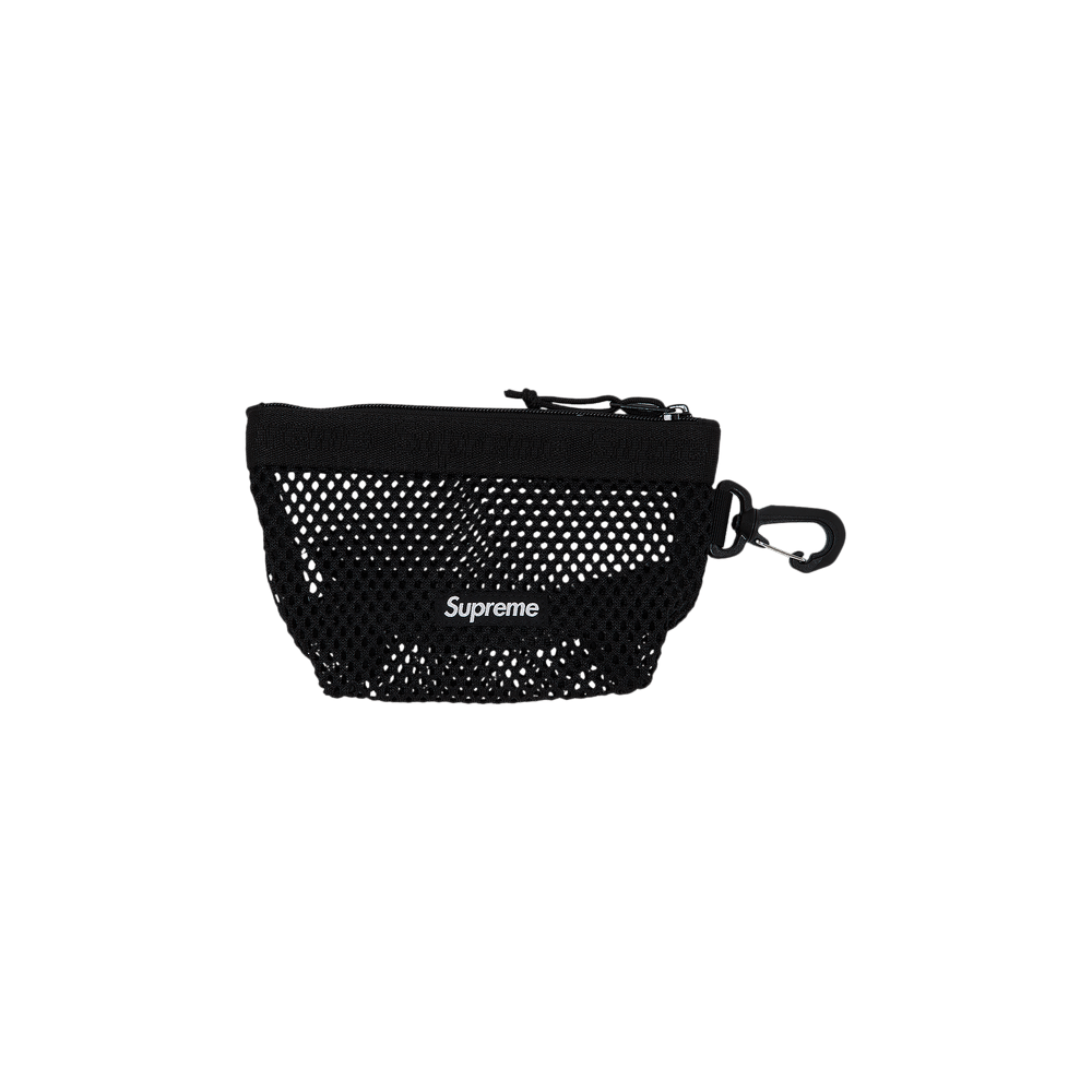 Buy Supreme Mesh Mini Pouch 'Black' - SS25B30 BLACK | GOAT