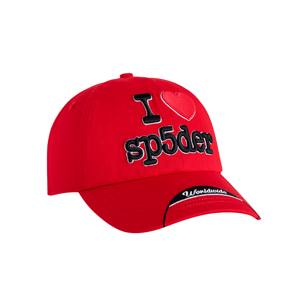 Buy Sp5der Souvenir 6-Panel Hat 'Red' - HT009SS25RED | GOAT