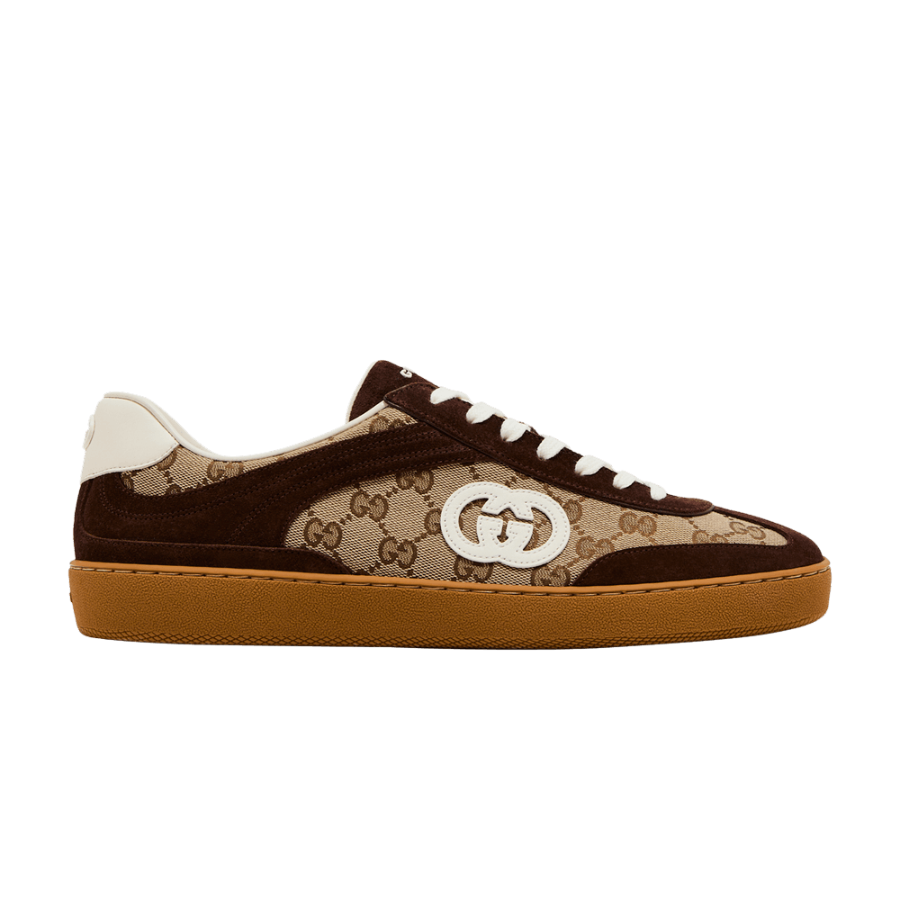 Buy Gucci G75 'Interlocking G - Dark Brown Suede' - 791742 AAEGA