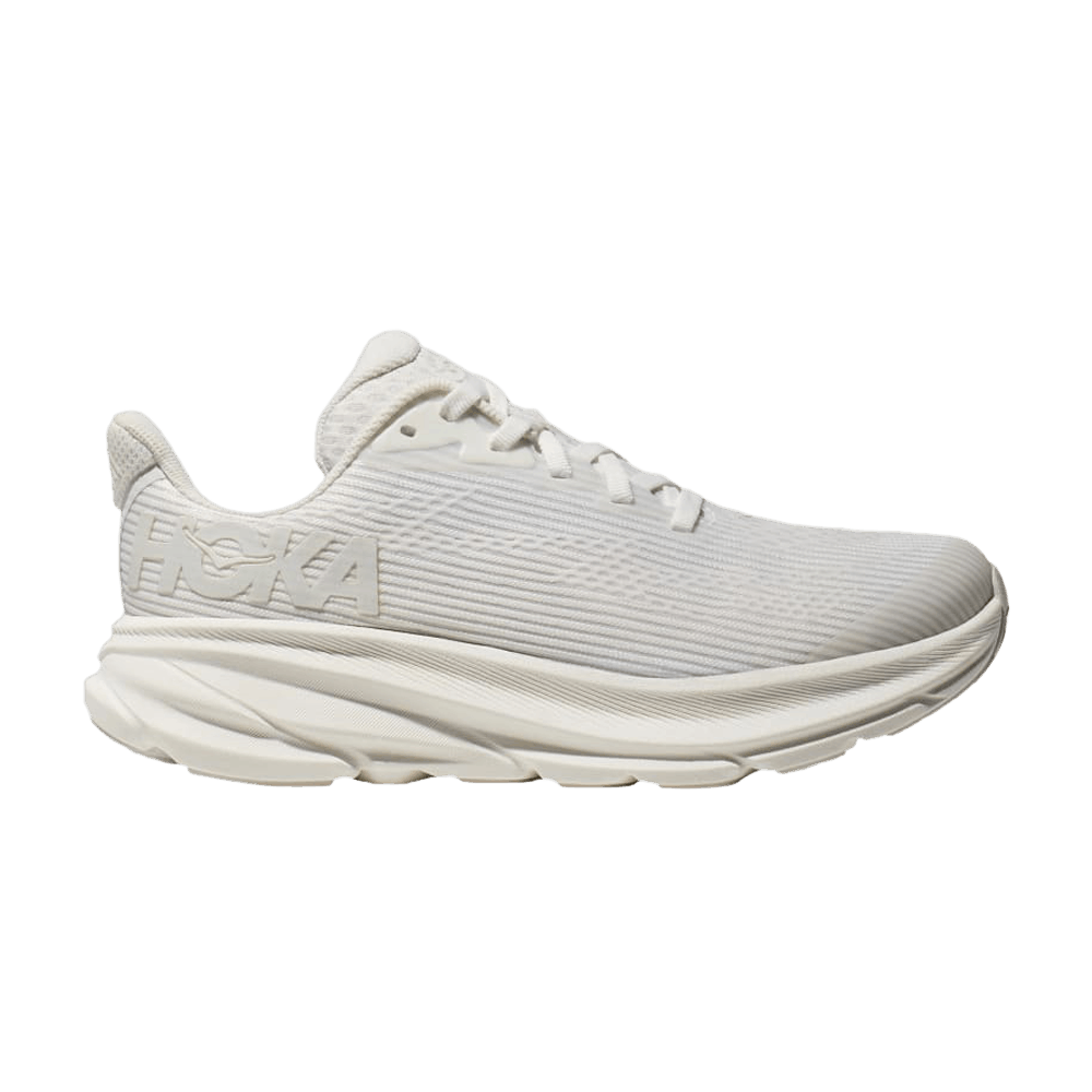 Hoka Clifton 9 Kids White Frost