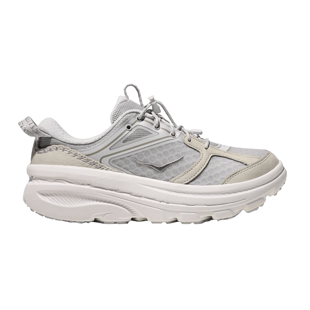Hoka Bondi B3ls Cosmic Grey White