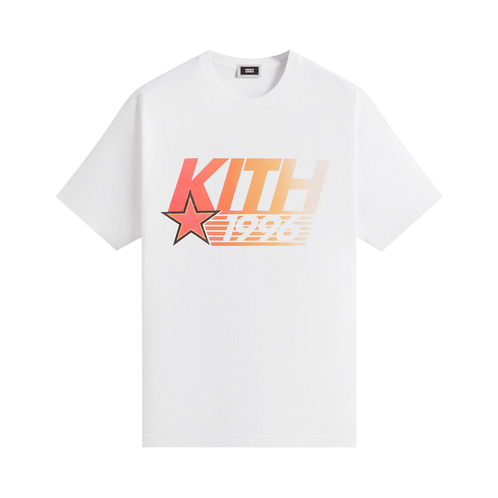 Buy Kith 1996 Track Vintage Tee 'White' - KHM032874 101 | GOAT