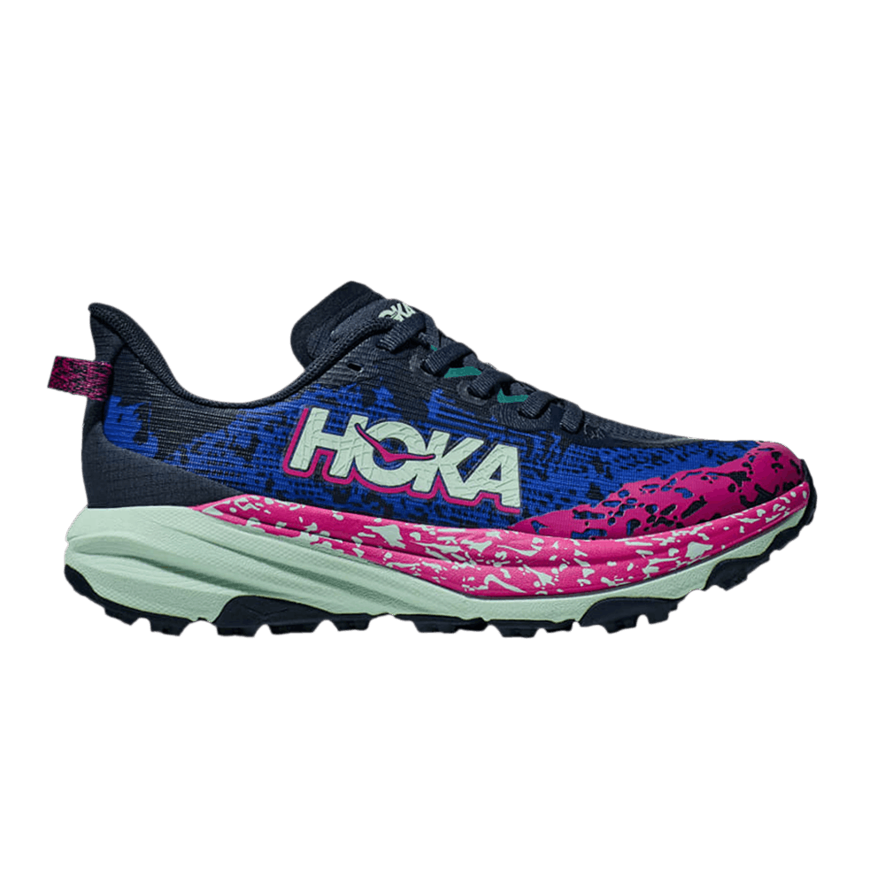 Hoka Speedgoat 6 Kids Stormy Skies Aqua Breeze