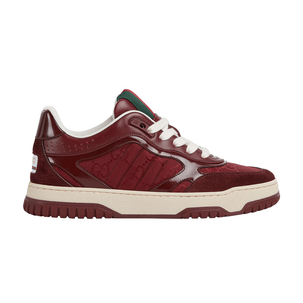 スニーカー GUCCI Women Sneakers 33656200 785452 AAEW9 6143 Red Buy Gucci Wmns Re-Web Sneaker 'GG Canvas - Rosso Ancora