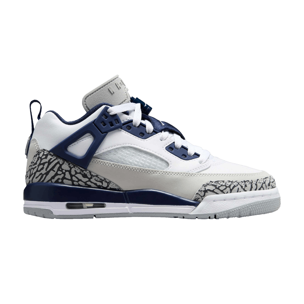 Air Jordan Spizike Low Gs White Midnight Navy