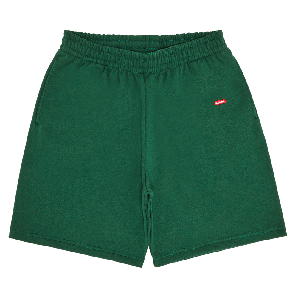 Buy Supreme Small Box Sweatshort 'Pine' - SS25SH20 PINE | GOAT