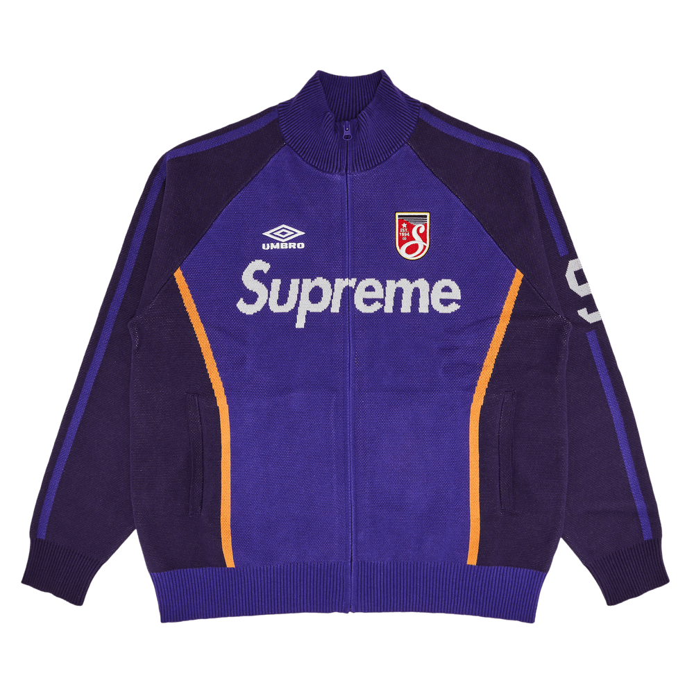 Buy Supreme x Umbro Zip Up Sweater 'Purple' - SS25SK12