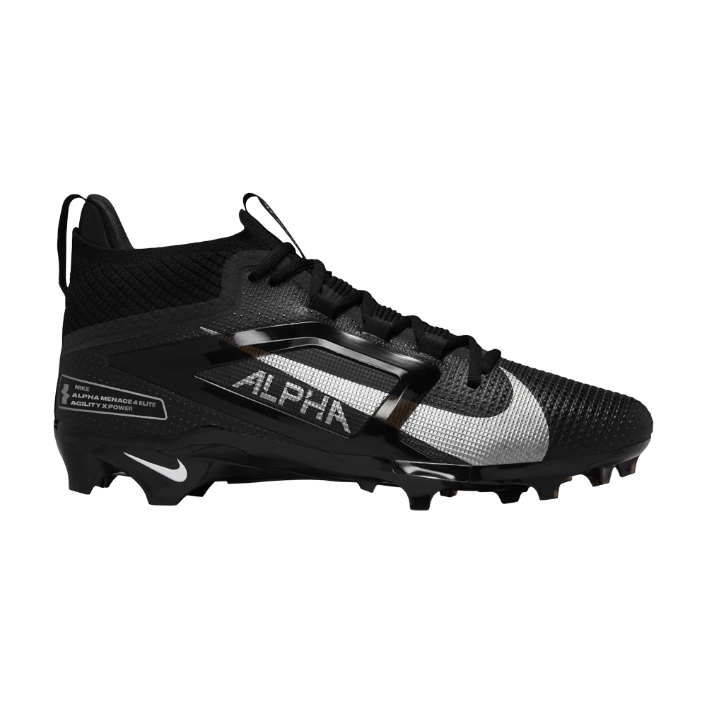 Buy Nike Alpha Menace 4 Elite 'Black Metallic Silver' - FD7036 002