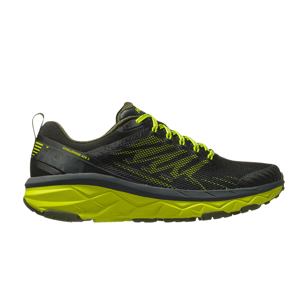 Hoka Challenger Atr 5 Ebony Black Green