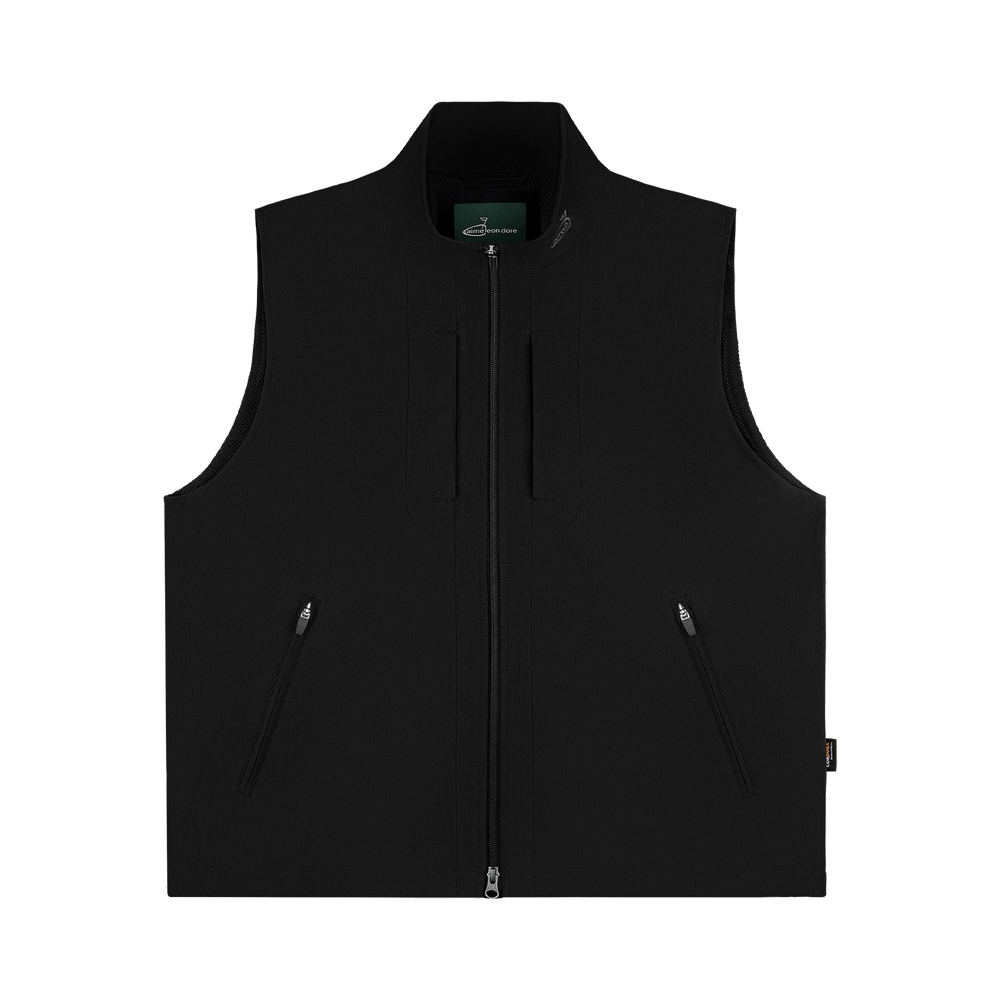Buy Aimé Leon Dore Golf Lightweight Cordura Vest 'Jet Black