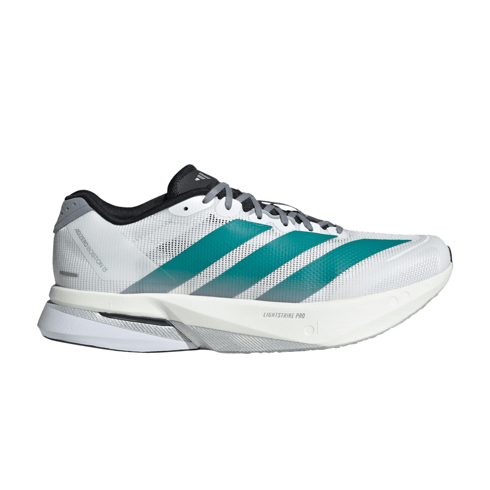 Buy Adidas Adizero Boston 13 'White Pure Teal' - JR4791 | GOAT
