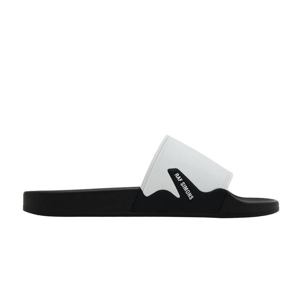 新品未使用RAF SIMONS ASTRAロゴチャームサンダル WHITE 40 Buy Raf Simons Astra Slide 'White Black' - HR810001S 0062 | GOAT