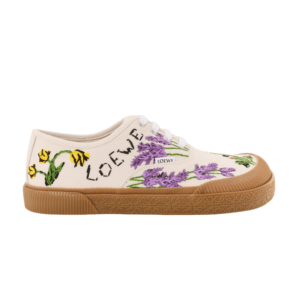 Buy Loewe Terra Vulca Lace-Up Sneaker 'Floral Embroidered