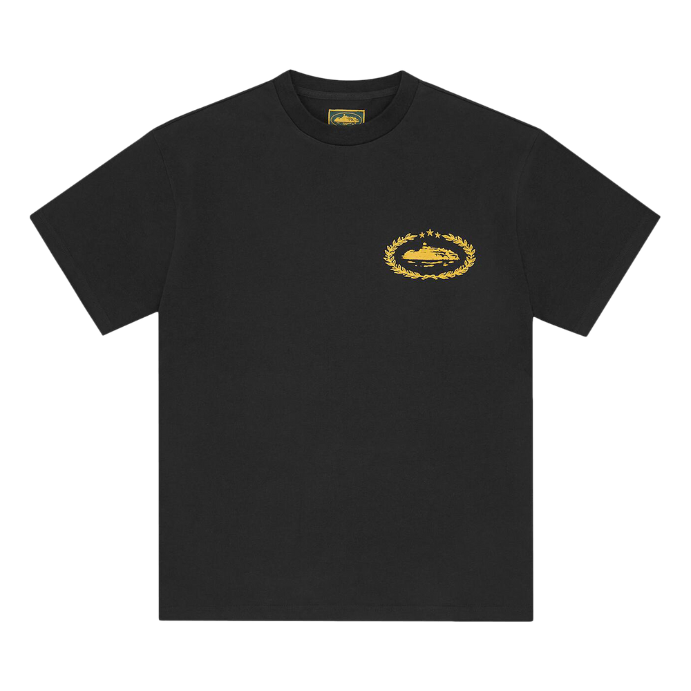 Corteiz e heavyweight tee Tシャツ 黒黄 L Corteiz Royale Heavyweight Tee Black/Yellow Men's - SS25 - US
