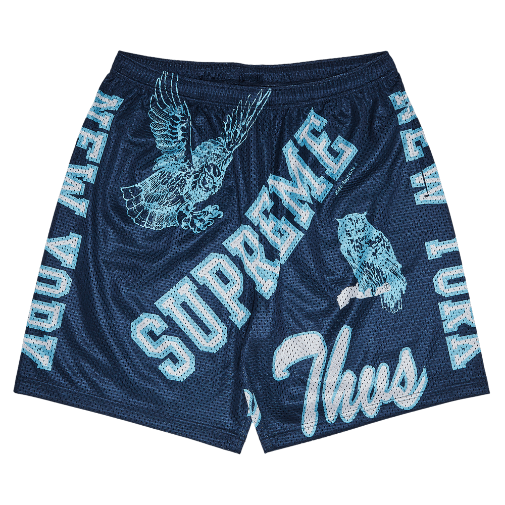 Buy Supreme Varsity Mesh Short 'Navy' - SS25SH41 NAVY | GOAT