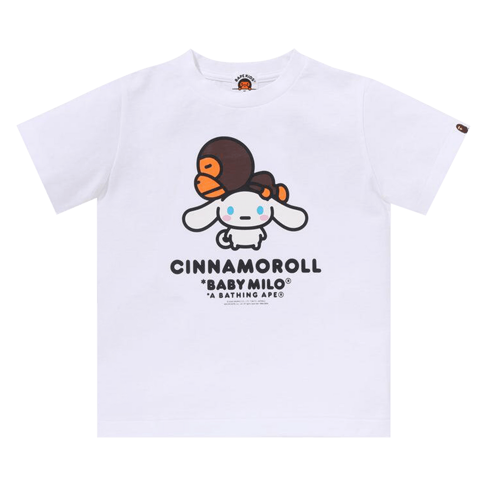 Buy BAPE x Cinnamoroll Baby Milo Tee 'White' - 2K73 110 914 WHITE
