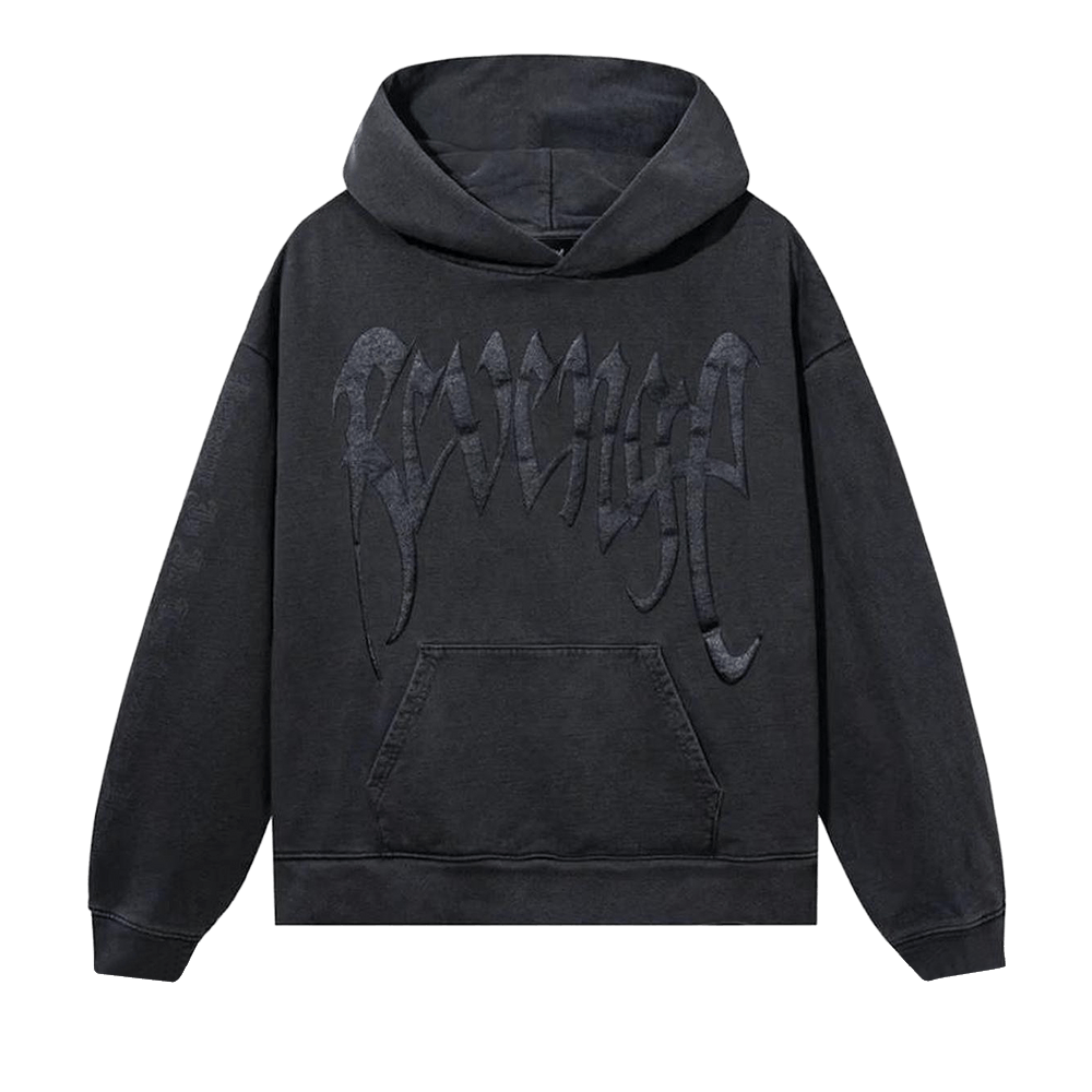REVENGE XXXTentacion Heartbreak Bejeweled Hoodie｜関送無料 Revenge XXXTentacion Heartbreak Bejeweled Hoodie Black Men's