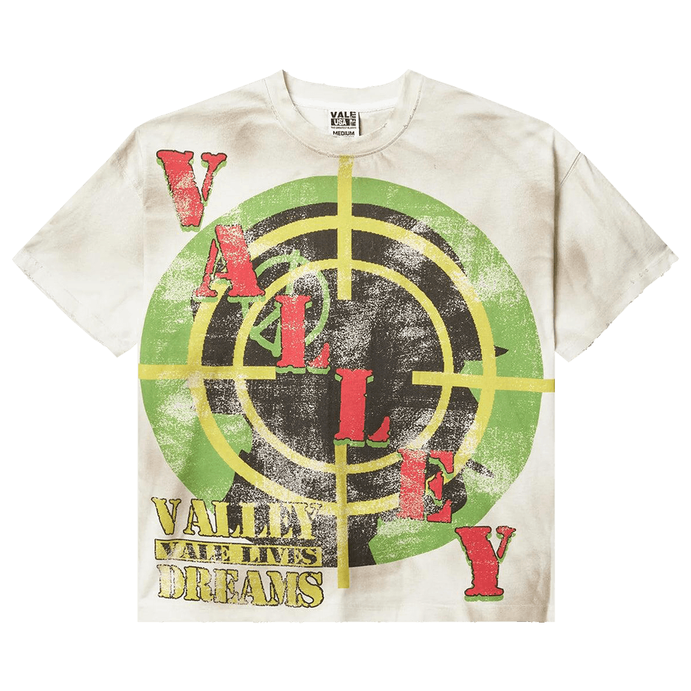 VALE FOREVER VALLEY TOUR CREAM TEE Lサイズ VALE FOREVER VALLEY TOUR CREAM TEE Lサイズ Vale Vale Forever