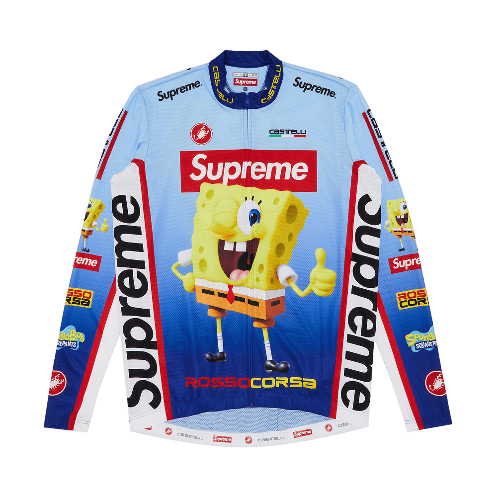 Buy Supreme x Spongebob Squarepants x Castelli Long-Sleeve