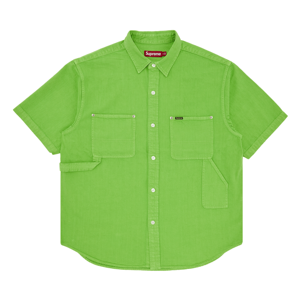 Supreme Loose Fit Denim Painter Shirt M