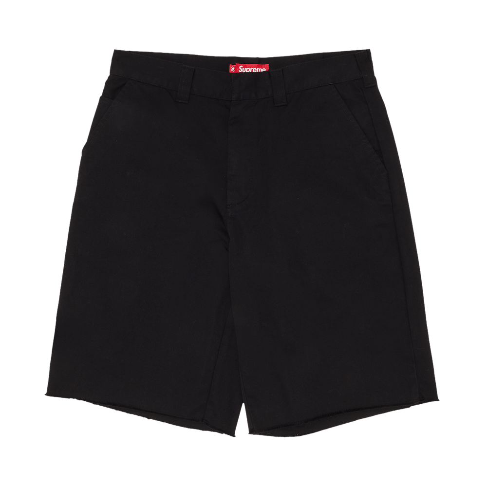 パンツ Supreme Baggy Leather Short Black 30 Buy Supreme Work Short 'Black' - SS25SH1 BLACK | GOAT